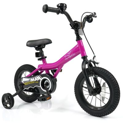 Toddler Easy-Learn Bike with Detachable Training Wheels