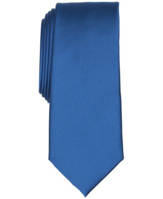 Men's Solid Texture Slim Tie