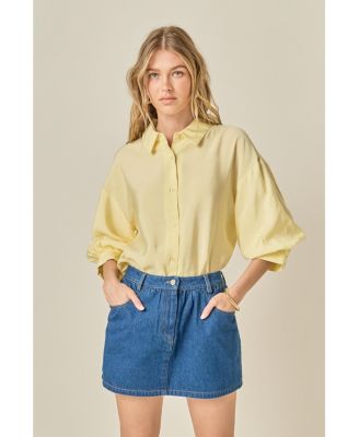 Women's Balloon Sleeve Shirt