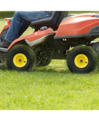 Lawn Mower Tires with Rim, 15x6-6", Tubeless, 2-Pack for Riding Mowers and Tractors