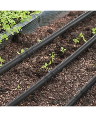 Drip Irrigation Fittings Kit, 300 Pcs, for 1/4" Tubing, for Yard and Garden