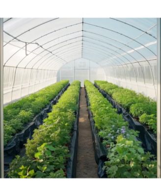 10 Mil Plastic Sheeting, 10' x 100', Heavy Duty for Vapor Barrier and Drop Cloth