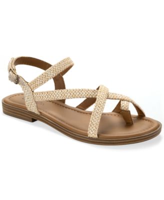 Women's Riverr Raffia Flat Sandals