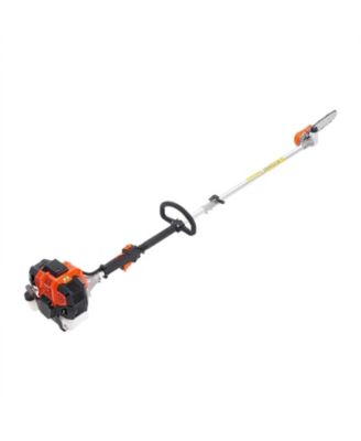 Gas Pole Saw, 43CC, 10" Cutting Bar, Extendable for Tree Trimming, Pruning