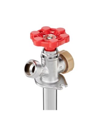 Anti-Siphon Frost-Proof Sillcock, 12" Outdoor Faucet Bib with Backflow Preventer