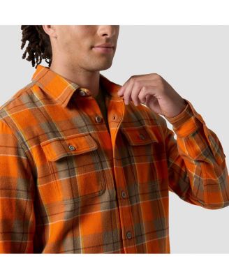 Men's Venture Midweight Flannel Shirt Button-Down Long-Sleeve Shirts