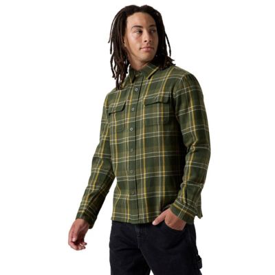 Men's Venture Midweight Flannel Shirt Button-Down Long-Sleeve Shirts