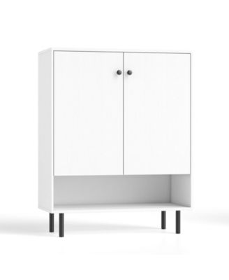 2-Door Sideboard Buffet Cabinet with Adjustable Shelf