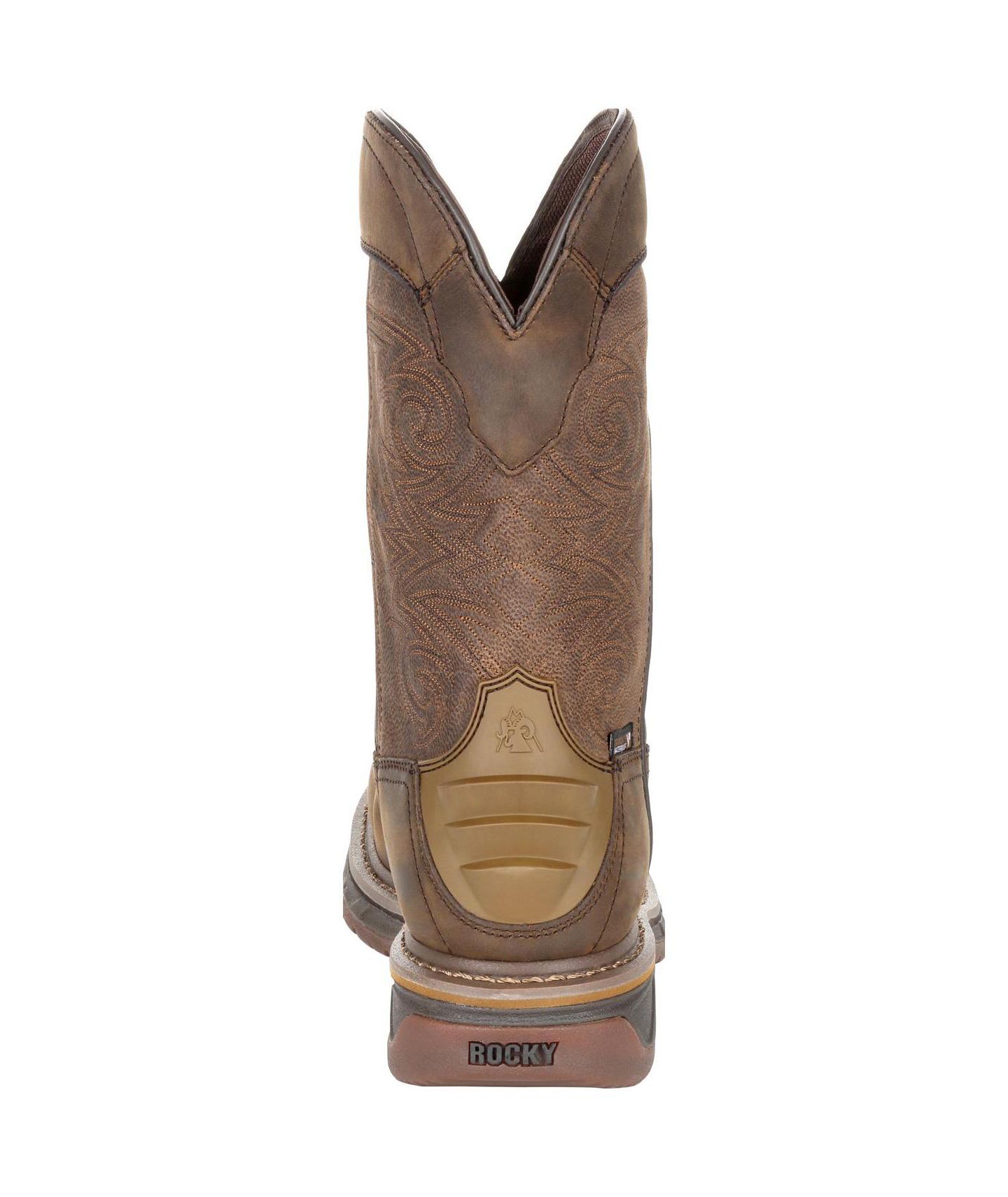 Мужские ботинки ROCKY Iron Skull Composite Toe Internal MET Guard Boot, цвет: Коричневый — фото 3