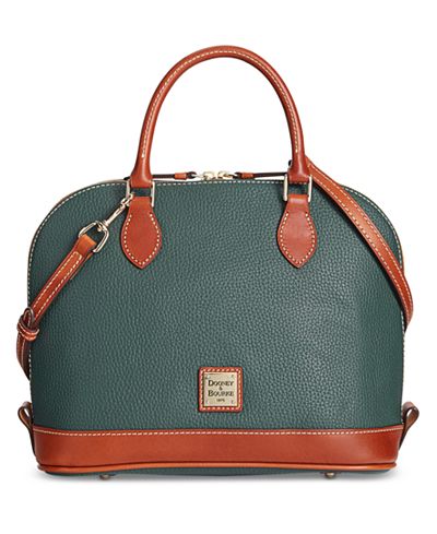 Dooney & Bourke Pebble Zip Zip Satchel