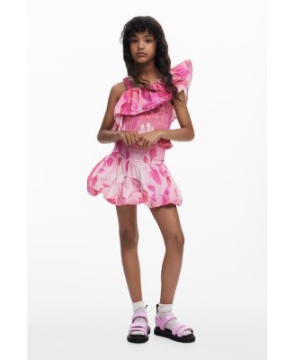 Girls Girls's Mini peplum floral skirt