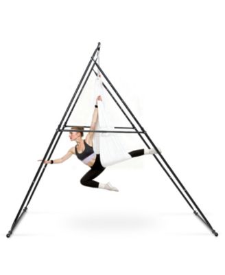 Yoga Stand Frame 440 lbs Triangular Rig with Hammock