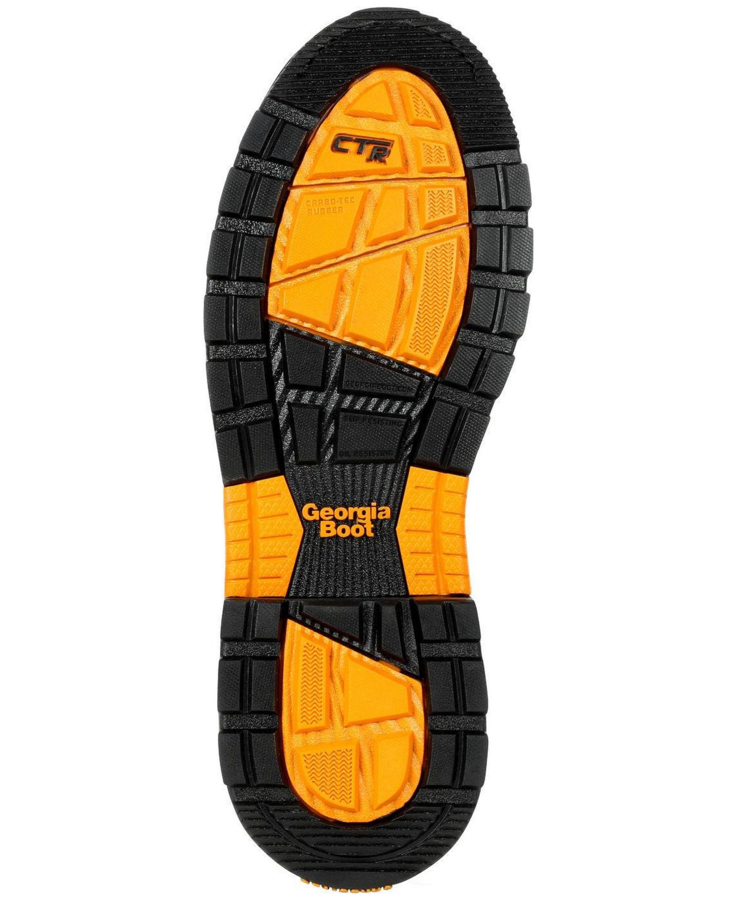 Мужские ботинки GEORGIA BOOT Carbo-Tec LTX Waterproof Work Boot, цвет: Чёрный / Коричневый — фото 2