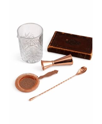 CMK Vintage Inspired Glass Barware Set