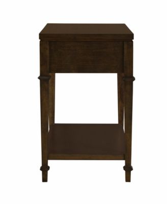 Kenna 26" Wood Fluted Drawer Nightstand