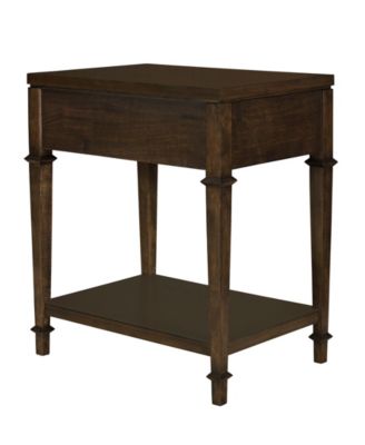 Kenna 26" Wood Fluted Drawer Nightstand