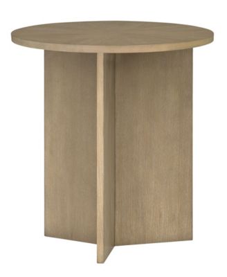 Sadie 22" Wood Round Accent Table
