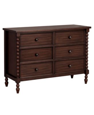 Beckett 46" Wood 6-Drawer Dresser