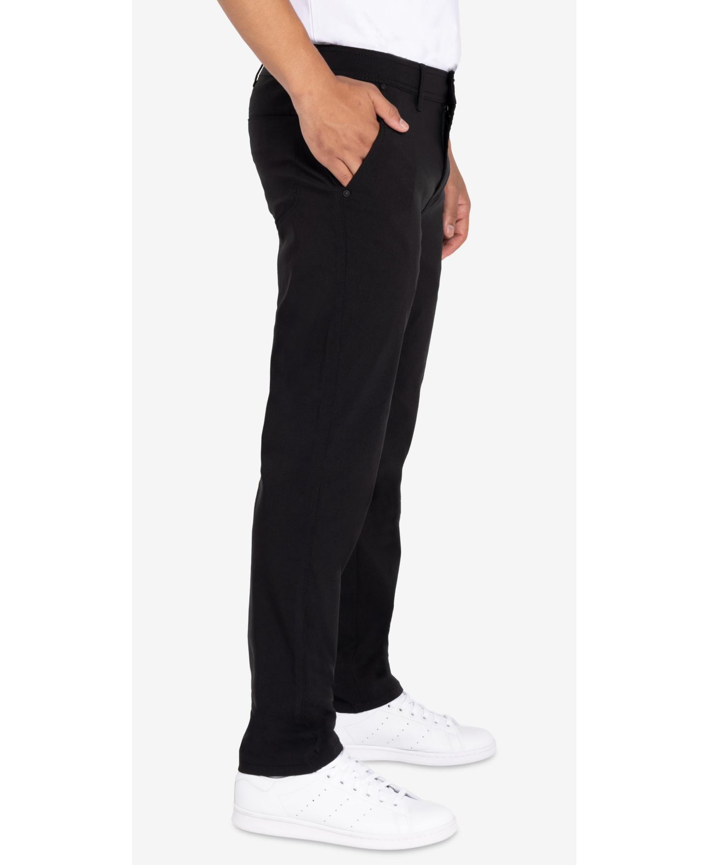 Мужские брюки XRAY Trouser Slit Patch Pocket Nylon, цвет: Чёрный — фото 7