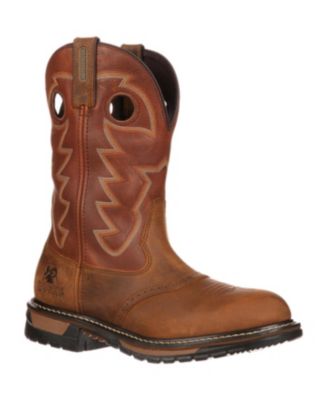 Men's Original Ride Branson Saddle Roper Waterproof Western Boot