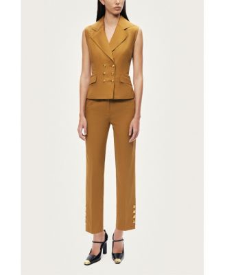 Women's Tailored Double-Breasted Vest