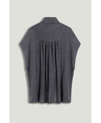 Women's Draped Wrap Blouse