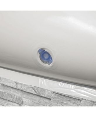 Fast Set 10' x 26" Stacked Stone Inflatable Swimming Pool Outdoor Set