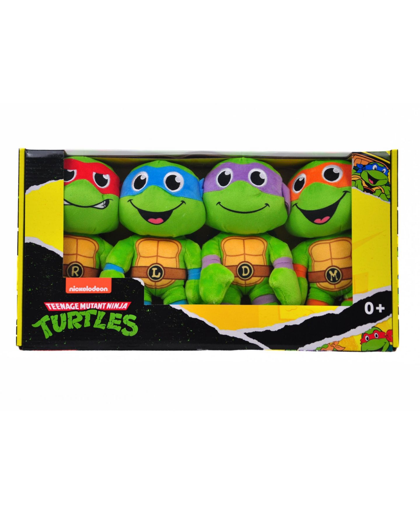 Детские мягкие игрушки Legend Toys Tmnt 8 inch Basic Plush 4-Pack, цвет: Open Miscellaneous — фото 6