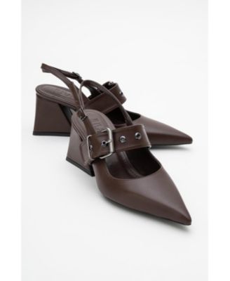 Nepido Pointed Toe Block Heel Pump (Women)