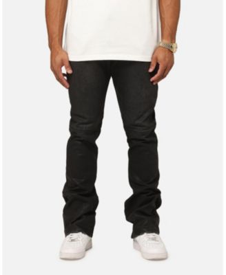 Men's Bootcut Waxed Jeans