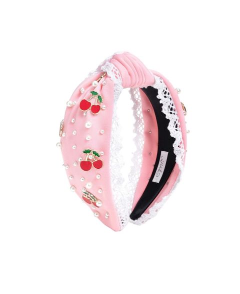 Аксессуары для волос Sweet Wink Berry Gemstone Headband для девочек, цвет: Розовый