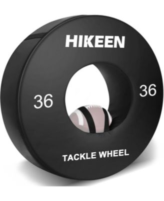 Football Tackle Wheel Dummy Denser Softer Foam Tackling Dummies for Football Youth - Tackling Wheel with Straps (1PCS)