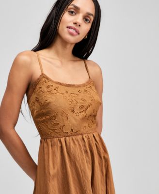 macy's brown dress Women's Brown Maxi Dresses