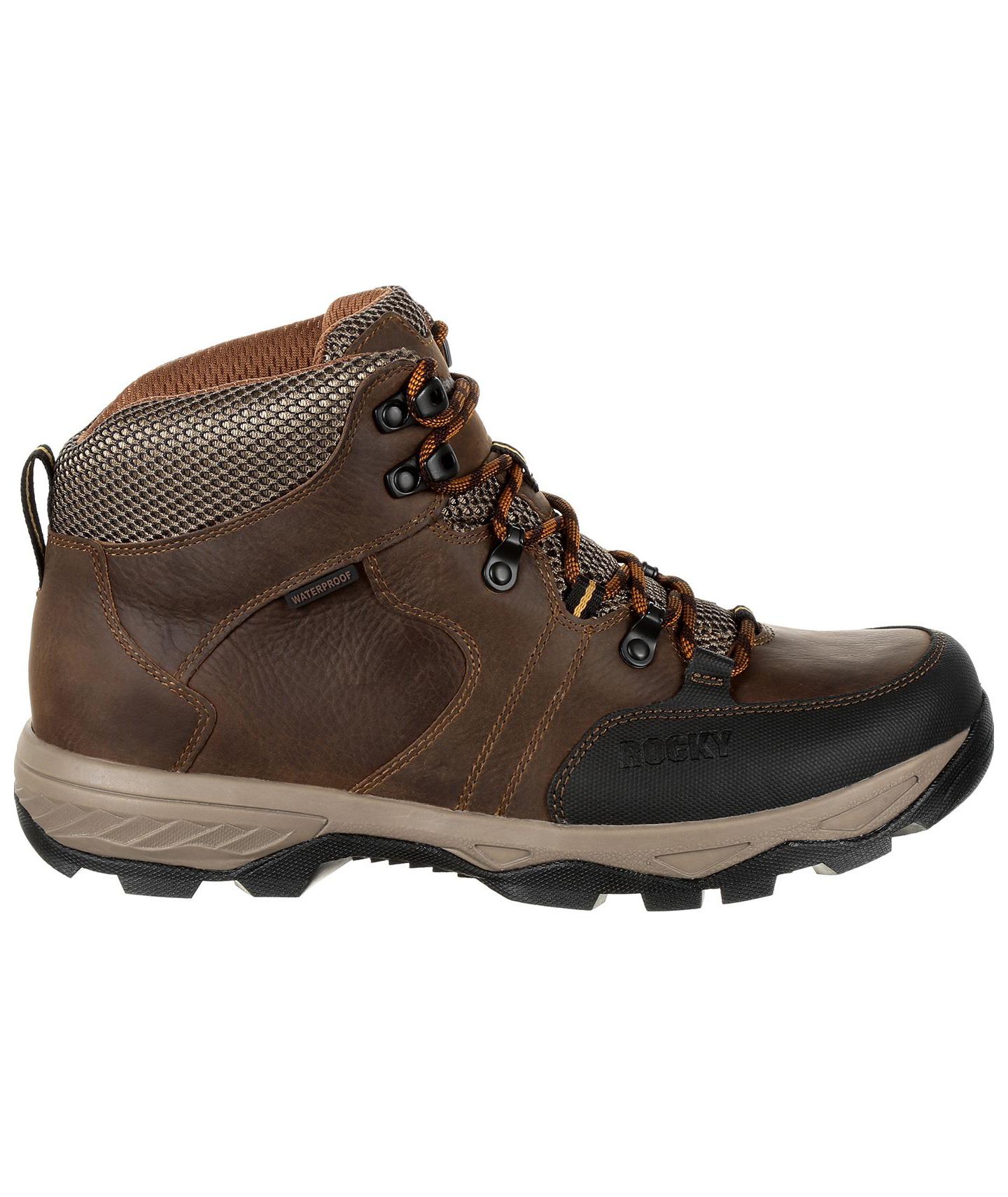 Мужские ботинки ROCKY Endeavor Point Waterproof Outdoor Boot, цвет: Коричневый — фото 2