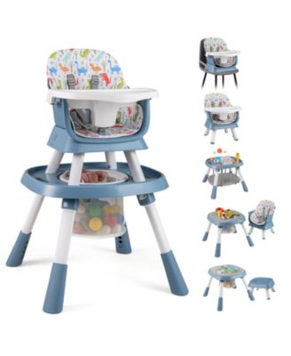 16-in-1 Baby High Chair with Activity Center and Booster Seat for Babies and Toddlers