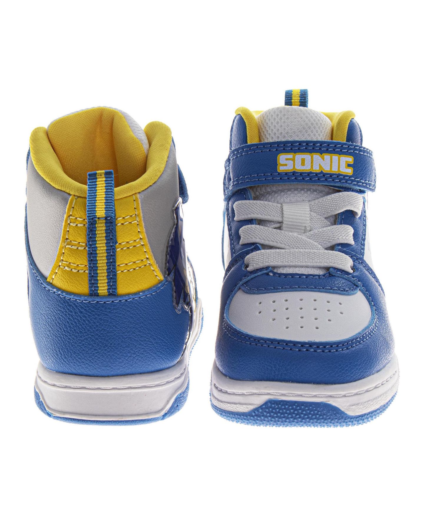 Кроссовки Sonic The Hedgehog Blue High-Top Sneakers для мальчиков, цвет: Синий — фото 3