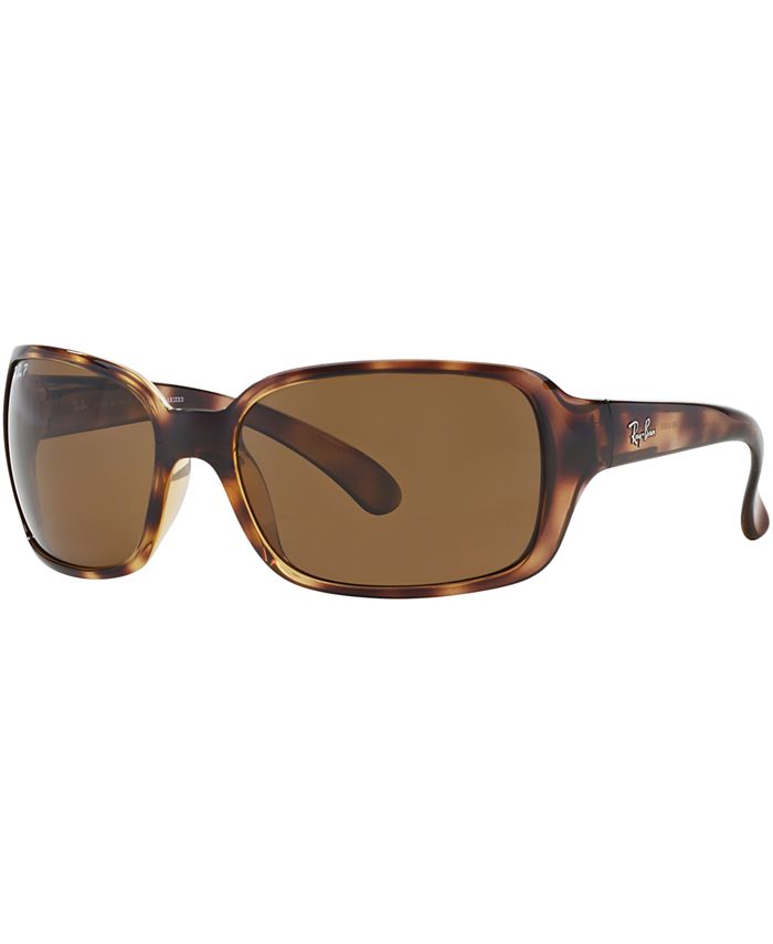 Ray-Ban Polarized Sunglasses, RB4068 & Reviews - Women's Sunglasses by Sunglass Hut - Handbags - Macy's