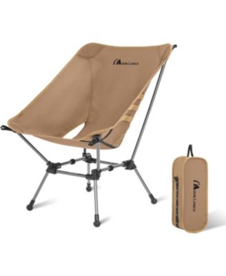 Portable Camping Chair Plus, Larger & Roomier, Compact and Lightweight Still, Folding Chair for Backpacking & Hiking, 330Lbs Capacity