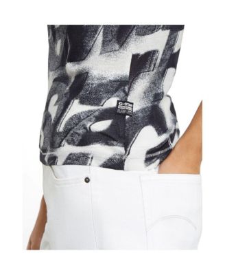 Women's Sprayed Letters Top