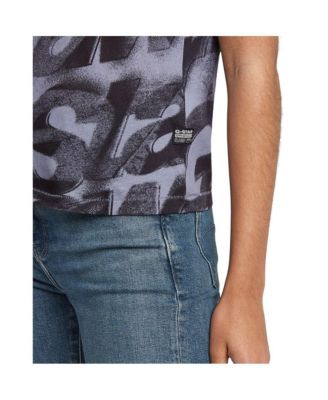 Women's Sprayed Letters Top