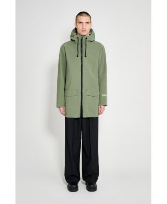 Men's Stockholm Patch Matte Raincoat