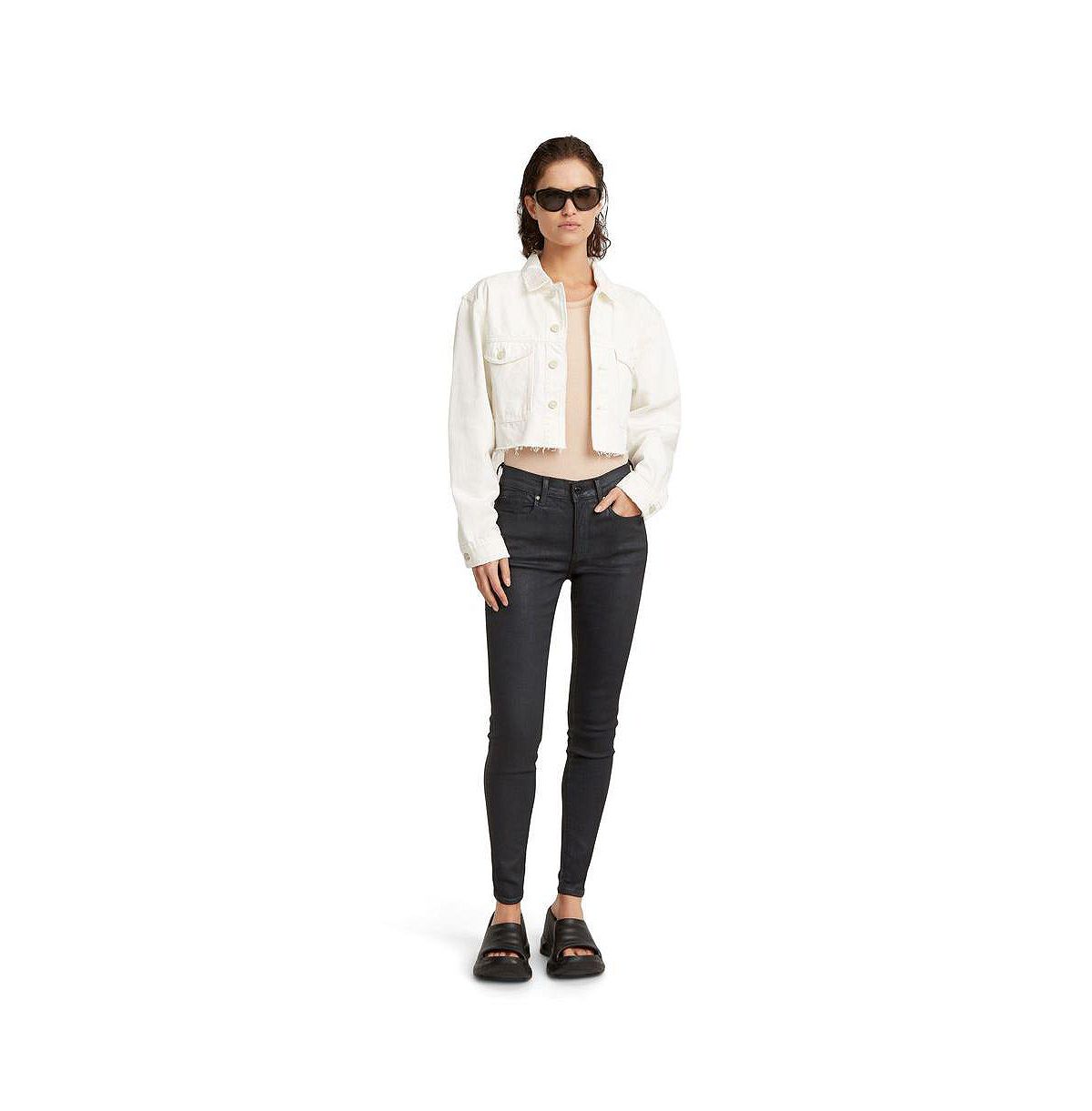 G-Star Women's Lhana Skinny Jeans view 3 — MAYCSS fashion products
