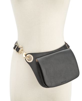 Michael Kors Pebble Leather Fanny Pack - Handbags & Accessories - Macy's