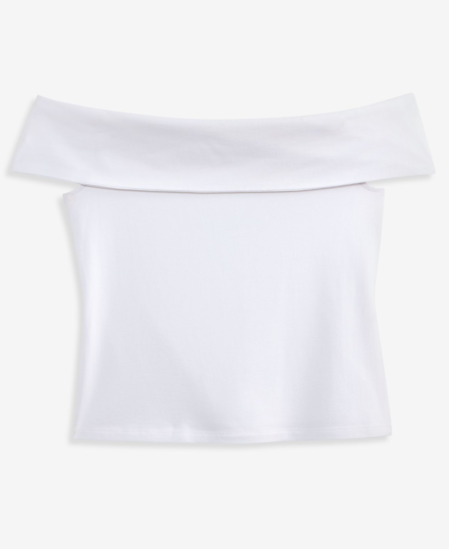 Женский топ On 34th Off-The-Shoulder Jersey Knit Top, цвет: Яркий белый — фото 5