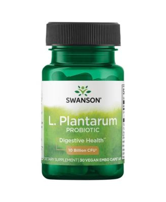 L. Plantarum Digestive Supplement, Gastrointestinal Balance and Bowel Regularity, Natural Formula to Help Reduce Bloating, 30 Veggie Capsules