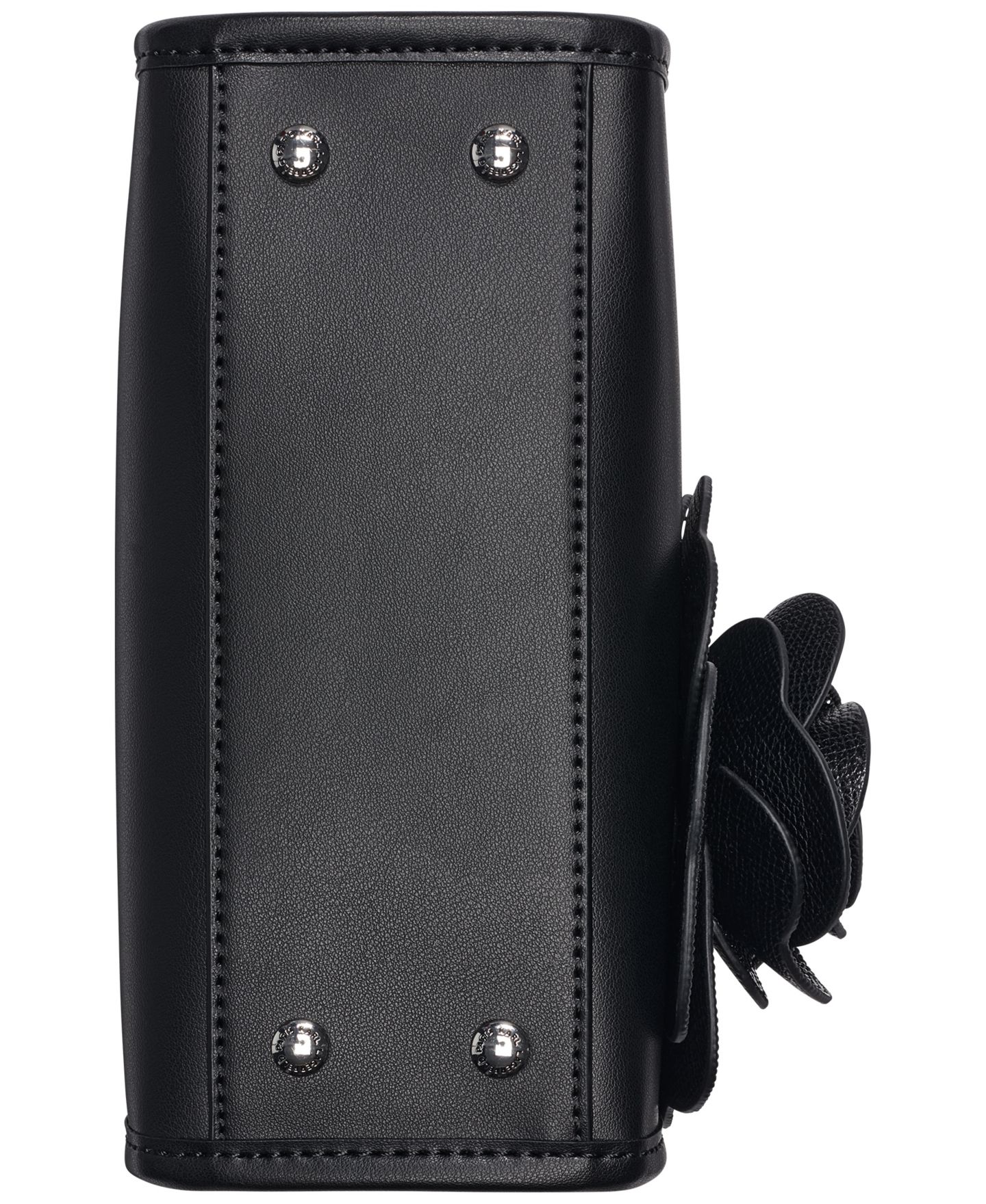 Женская сумка KARL LAGERFELD PARIS Savoie Small Crossbody Handbag, цвет: Чёрный / Серебряный — фото 5