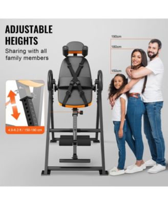 300 lbs Inversion Table Back Stretcher with Adjustable Protective Belt