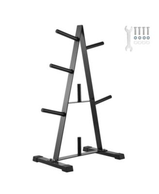 A Frame Weight Plate Rack for Plates 500 lbs Capacity