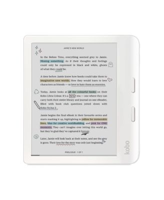 Libra Colour eReader with Dusk SleepCover Case and AC Bundle