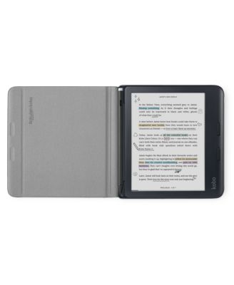 Libra Colour eReader with Notebook SleepCover Case and Stylus Bundle